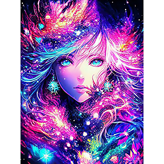 Алмазная мозаика «Фэнтэзи» 30 × 40 см, на подрамнике