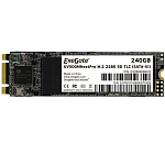 Накопитель SSD M.2 240Gb ExeGate NextPro UV500TS240, 2280, SATA III, R/W 561/500 (EX280465RUS)