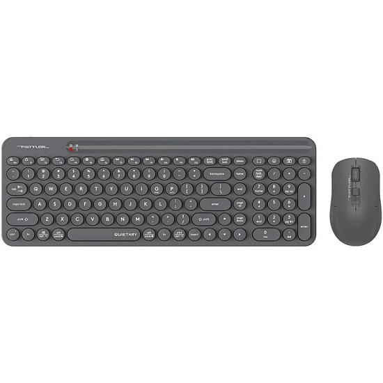 Клавиатура+мышь БП A4TECH Fstyler FG3300 Air2, серый