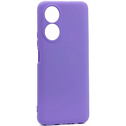 Задняя накладка Silicon Case Soft Matte для Honor X7 4G Лавандовый