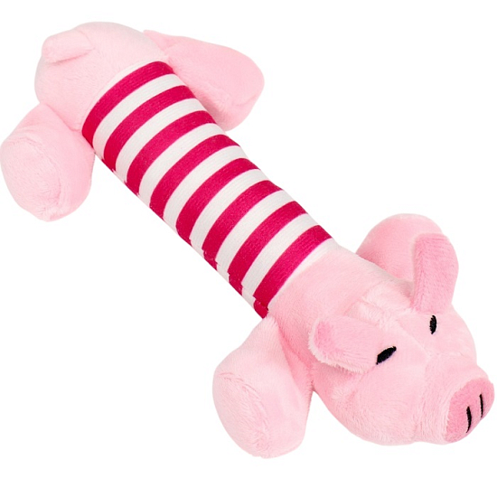 Игрушка для собак мягкая "Хрюшка", 24 см   9485888