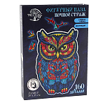 Пазлы деревянные фигурные «Сова», 160 элементов 9888200