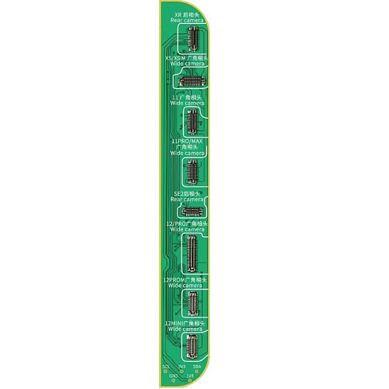 КОЛОДКА WIDE ANGLE CAMERA REPAIR ADAPTER XR-12PM ДЛЯ ПРОГРАММАТОРОВ JCID V1SE / V1S PRO