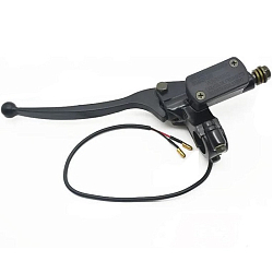 Ручка тормоза (левая) перепускной болт 8 мм. для электровелосипедов (колхозник)