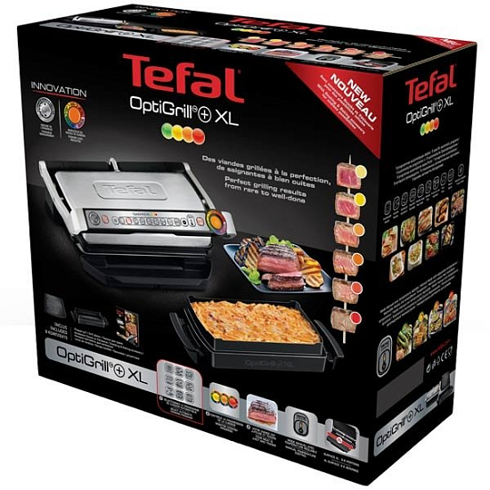 Электрогриль TEFAL Optigrill+ XL GC724D12