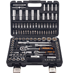 Набор инструментов, 1/2", 1/4", в кейсе 108 предм ВИХРЬ 73/6/7/15