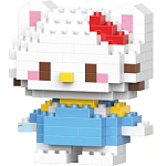 Фигурка-конструктор "Hello Kitty" син/бел 18