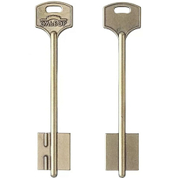 Заготовка ключа Эльбор-11 116*22*24,1 мм, лат., б/п