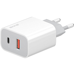 Сетевое ЗУ 1Type-C AXXA белый, 30W, QC, PD (2405)