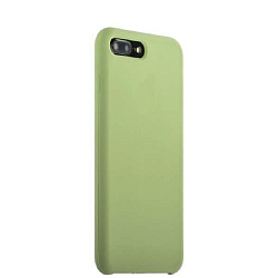 Силиконовый чехол SILICONE CASE для iPhone 7/8 Plus (01 фисташковый)