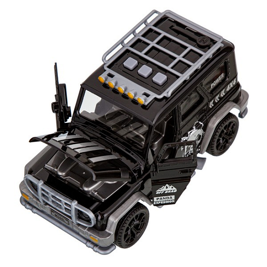 Машинка пластиковая инерционная "BeBoy", резиновые покрышки IT110848