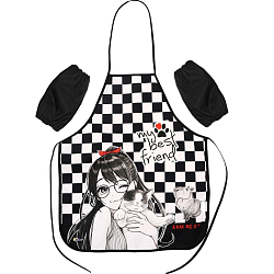 Фартук для труда Оникс + нарукавники размер M (рост 122-158) "Капибара и друзья"