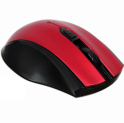 Мышь БП ACER OMR032 черный/красный