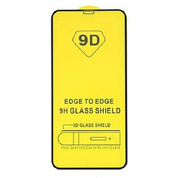 Противоударное стекло 9D VS для iPhone 12 Pro Max (6.7") черное