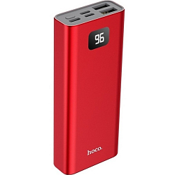 Внешний АКБ HOCO J46, Star Ocean (10000mAh) (2USB) (2A) красный