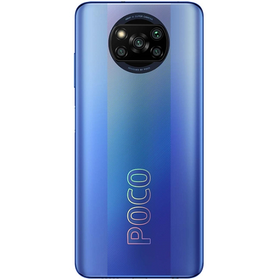 Смартфон Xiaomi POCO X3 Pro 6/128Gb Синий (Уценка)