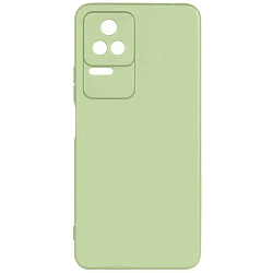 Силиконовый чехол DF для Xiaomi Poco F4 (5G) poCase-07 (light green)