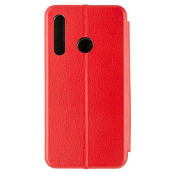 Чехол футляр-книга NONAME для HUAWEI Honor 10i экокожа, красный