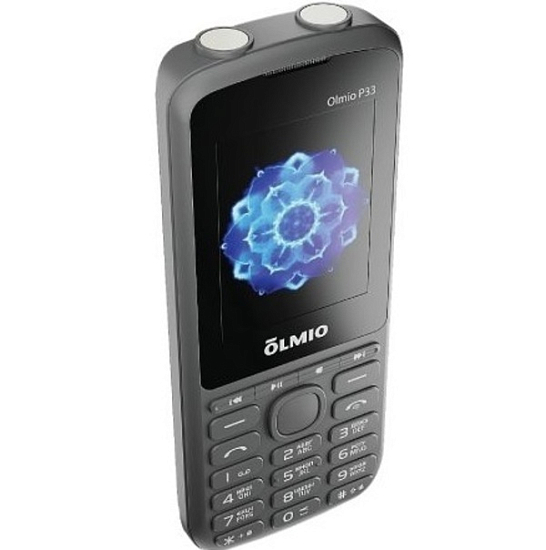 Телефон OLMIO P33 серый