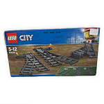 Конструктор LEGO City 60238 Железнодорожные стрелки (Уценка)