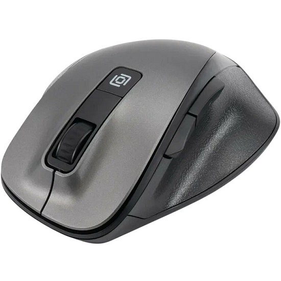 Мышь БП OKLICK 504MW черный/серый