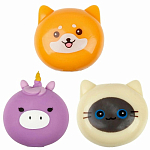 Игрушка-антистресс "КРУТОЙ ЗАМЕС ЗАЛИПЛЮЩ" МЯШКИ-МИЛАШКИ, 7*7,5*5,5см, ассорти, 1TOY, Т25993