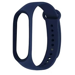 Силиконовый ремешок ZIBELINO для XIAOMI Mi Band 8 (синий)