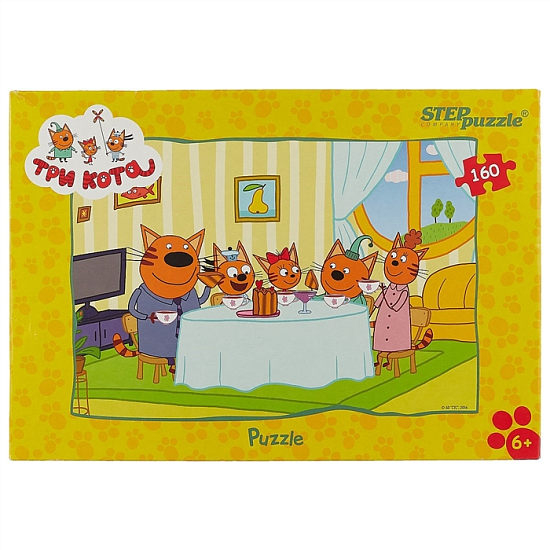 Пазл 160 элементов «Три кота»