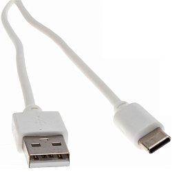 Кабель USB <--> Type-C  1.8м CACTUS CS-USB.A.USB.C-1.8 белый блистер