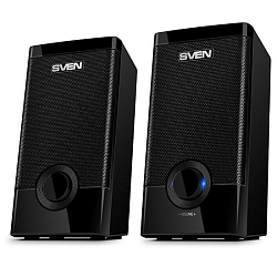 Колонки 2.0 SVEN 318  черные (2х2,5 Вт)