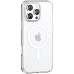 Задняя накладка KEEPHONE NON-YELLOWING MAGSAFE для iPhone 16 PRO MAX CLEAR