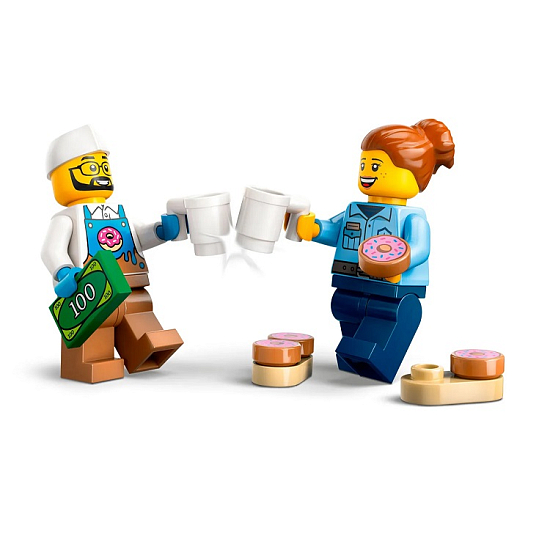 Конструктор LEGO CITY 60452 Пончики на колесах