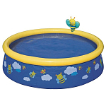 Надувной бассейн BESTWAY My First Pool 152х38см, 477л, от 2 лет, 2 вида, 57326