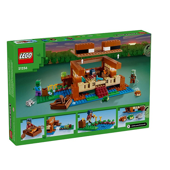 Конструктор LEGO Minecraft 21256 Лягушачий домик