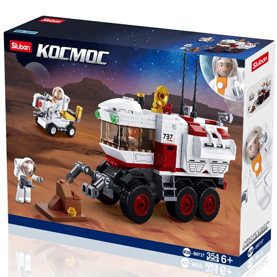 Конструктор SLUBAN Космос: Луноход (354 дет.)