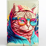 Обложка для паспорта, цвет серый/разноцветный 9782715