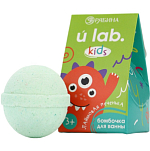 Бомбочка детская для ванны «Монстрики», лаймовая печенька 40 г