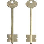 Заготовка ключа Керберос-2 105*25*18.2 мм, лат., б/п