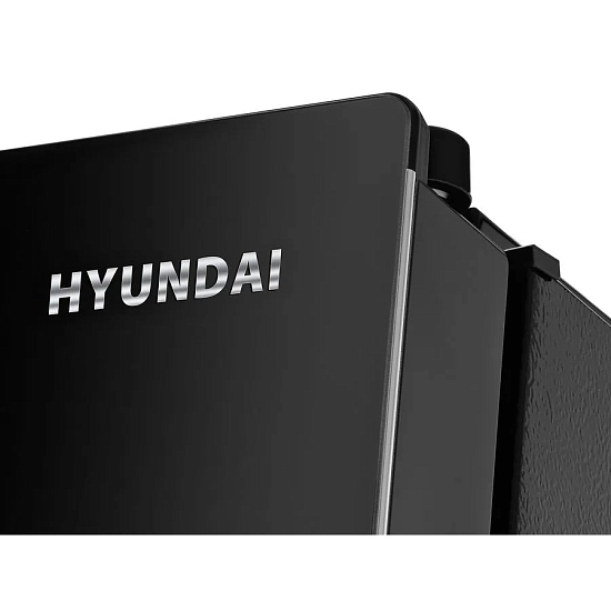 Холодильник Hyundai CS6503FV черное стекло (двухкамерный)