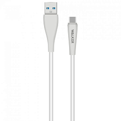 Кабель USB <--> Type-C  1.0м WALKER C305 белый