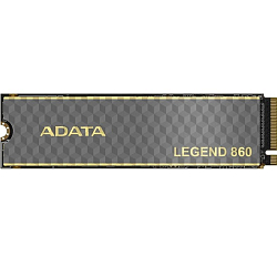 Накопитель SSD M.2 2Tb ADATA LEGEND 860 (SLEG-860-2000GCS), PCIe 4.0 x4, NVMe, R/W 6000/5000, с радиатором