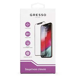 Противоударное стекло GRESSO. Full screen для Samsung Galaxy A72 черное