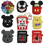 Силиконовый чехол SILICONE СASE для AirPods 1/2 мультяшки with ring