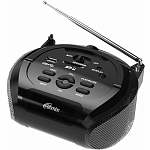 Магнитола RITMIX RBB-100BT black-silver