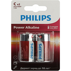 Элемент питания PHILIPS LR14 Power BL-2  (2/24/48/5760)