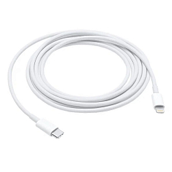 Кабель Lightning <--> Type-C  2.0м NONAME в коробке, белый