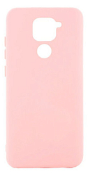 Задняя накладка ZIBELINO Soft Case для Xiaomi Redmi Note 9 (светло-розовый)