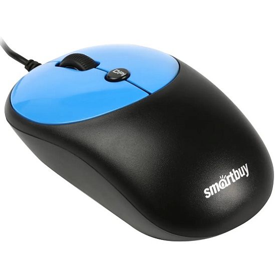 Мышь SMARTBUY ONE 382 черно-синяя