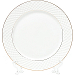 Тарелка обеденная Daniks Кембридж, керамика, 24 см, круглая (304394)