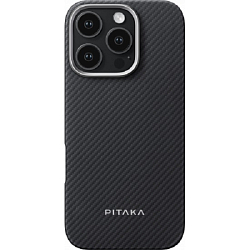 Задняя накладка PITAKA для iPhone 16 Pro Max Ultra-Slim  черный